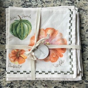 ANTHRO HOME cotton napkins